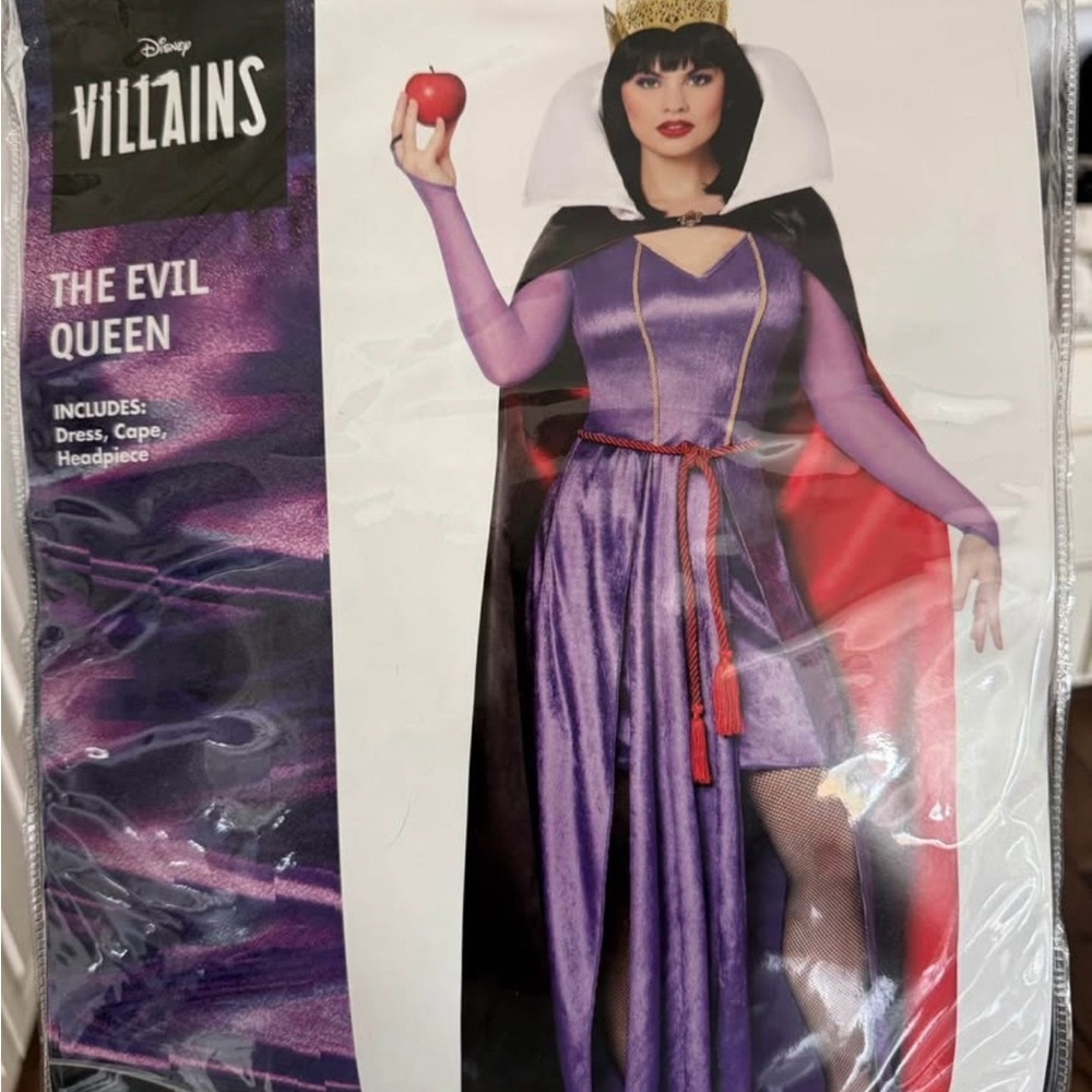 Disney Villains Evil Queen Womens Costume - Purple
